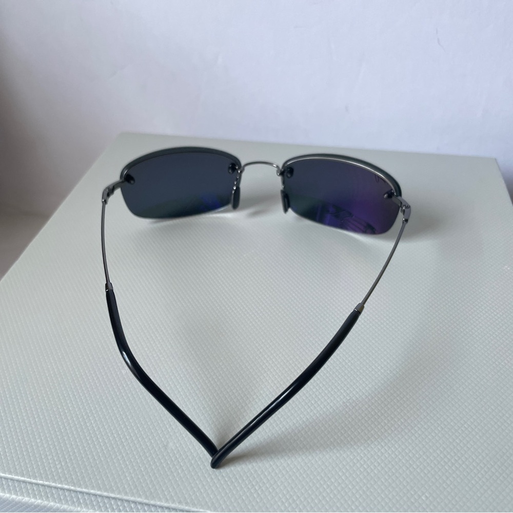 Maui Jim Flexon Polarized Sunglasses Gunmetal MJ350-02 - Picture 7 of 8